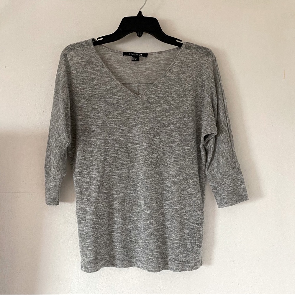 F21 sweater 3/4 sleeve